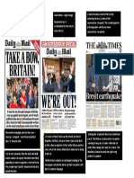 Brexit Newspaper Annotations