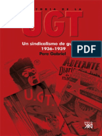 Historia de La UGT. Un Sindicalismo de Guerra 1936-1939. Pere Gabriel