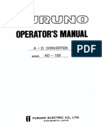 AD100 Operator s Manual T1 8.8.2003