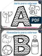 Abecedario para Colorear ZIG ZAG PDF 1 10 PDF