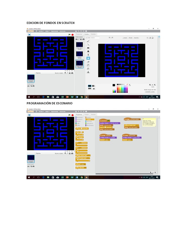 Pacman en Scratch | PDF