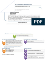 Scripts For Formulating Management Plan