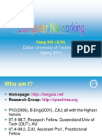 Dalian University of Technology Spring 2010: Feng XIA (夏锋)