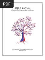 2020 - A New Vision A Future For Regenerative Medicine
