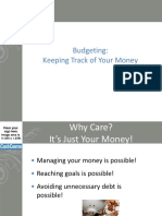 Budgeting Workshop PowerPoint