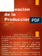 Planeacion de La Produccion PPT Diana Carrillo