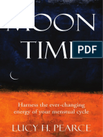 Moon Time: harness the energy of your menstrual cycle by Lucy H. Pearce (sample) Womancraft Publishing
