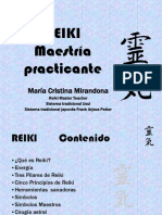 Presentacion Reiki Maestria Practicante - Maricrismir