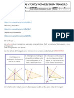 Geogebra Lineas Notables