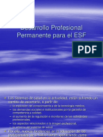 Desarrollo Profesional Permanente Para El ESF