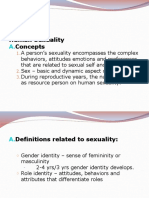 Human Sexuality Concepts