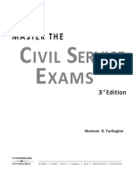 Master The Civil Service Exams Study Guide 1