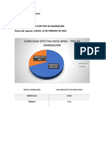 Reporte de Generacion en Colombia PDF