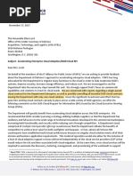 ITAPS Letter on DoD Cloud Request for Information Final