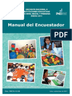 Manual Del Encuestador ENEDU