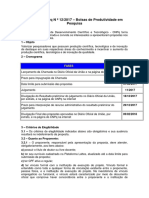 Chamada CNPq N ¿ 12_2017 ¿ Bolsas de Produtividade em Pesquisa.pdf