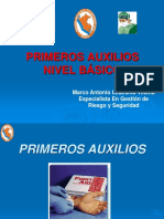 Charla Primeros Auxilios