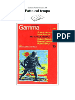 Gamma 15 - Patto Col Tempo (Ita Libro) PDF