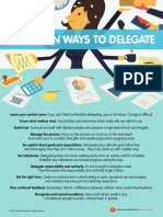 10 Proven Ways To Delegate