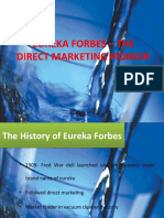 Eureka Forbes - The Direct Marketing Pioneer: IBS Hyderabad
