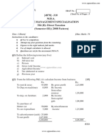 Mba 3 Sem Finance Specialization Direct Taxation p(08) Dec 2015