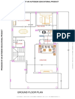 Ground Floor Plan: Kitchen & Dining