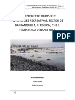 Anteproyecto Quiosco y Actividades Recreativas J.ogalde, R.castro