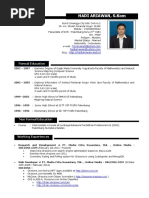 Hadi Ariawan - Curriculum Vitae