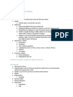 Órdenes médicas para insuficiencia cardiaca, convulsiones, bronquiolitis y diarrea