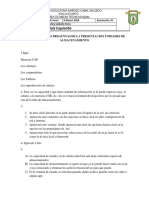 Respuestas a Las Preguntas de La Presentacion Unidades de Almacenamiento