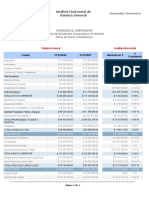 Balance General Horizontal