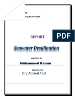 Seawater Desalination