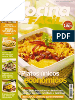 Cocina Facil 142 - Menus Economicos