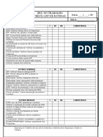 CHECK LIST ROTINA DO SESMT.doc