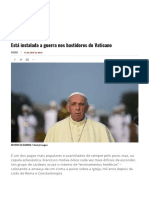 Visão _ Está Instalada a Guerra Nos Bastidores Do Vaticano