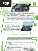 Tema 10 Funcionamiento y Mantenimiento Del Automovil