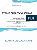 Exame Clínico Vascular
