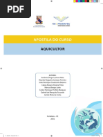 Apostila Do Curso Aquicultor - PRONATEC