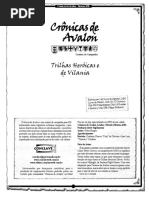 Crônicas de Avalon - Trilhas Heróicas e de Vilania - Biblioteca Élfica