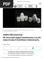 Additive Manufacturing - MIT Technology Review