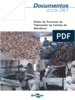 Processo de Fabricação Farinha de Mandioca PDF