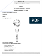 Ignition, Engine Control (b4204t2 CVVT 2000)