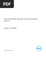 Dell-Premier-Wir-Kybrd-Mouse-Km717 - User's Guide - En-Us PDF