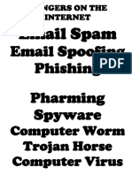 Dangers On The Internet: Email Spam