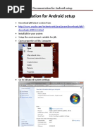 Android Setup New