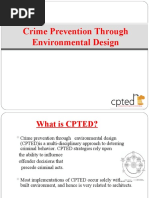 CPTED: Enhancing Safety Through Design | PDF | Lighting | Parking Lot