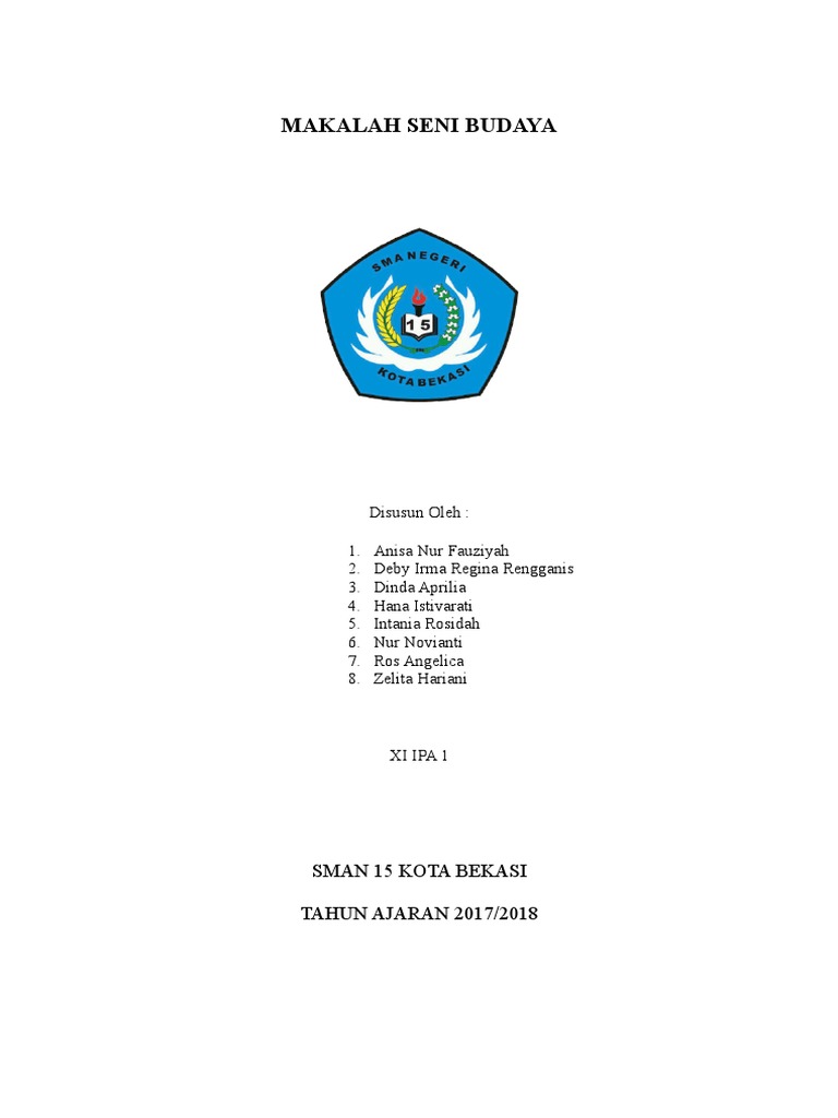 Makalah Seni Budaya 2 - Riset