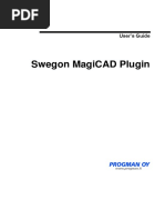 Swegon Magicad Plugin: User'S Guide