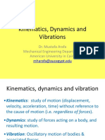 Afternoon Kinematics