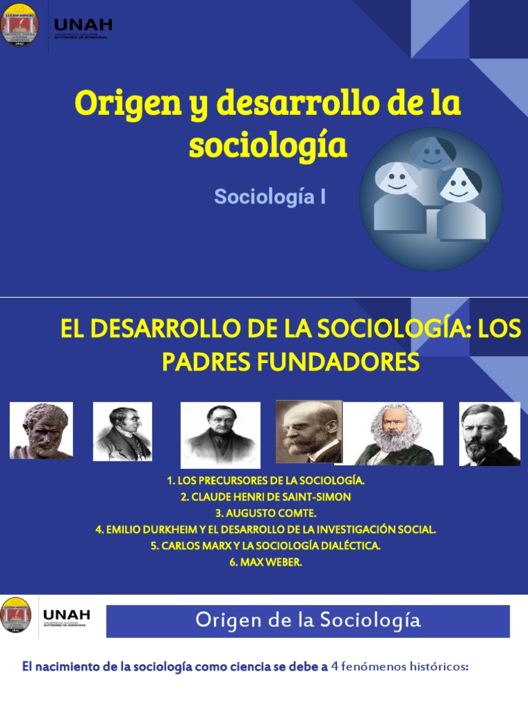 Desarrollo de La Sociologia (1) Emile Durkheim